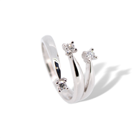 Anillo Idee Preziose dal 1987 Mujer in Oro blanco Diamante 0.33 Ct IP.AK18B/40D - IP.AK18B/40D